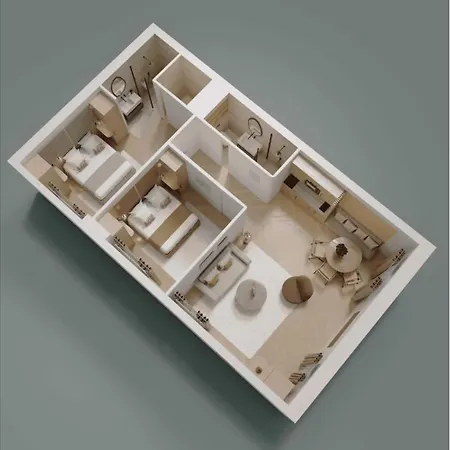 Elegant Apartment- 2br-6p- Le Marais Apartment *