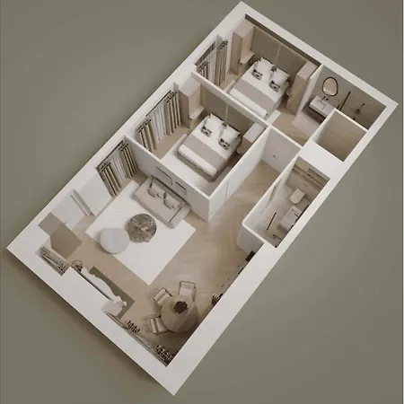 Elegant Apartment- 2br-6p- Le Marais *