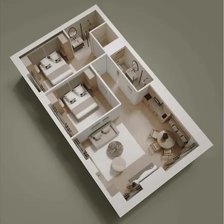 Elegant Apartment- 2br-6p- Le Marais Apartment